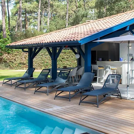 De Luxe Avec Piscine Chauffee, Jacuzzi, Sauna Au Coeur De La Foret Des Landes *