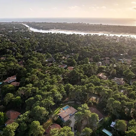De Luxe Avec Piscine Chauffee, Jacuzzi, Sauna Au Coeur De La Foret Des Landes - Fr-1-791-24 Soorts-Hossegor