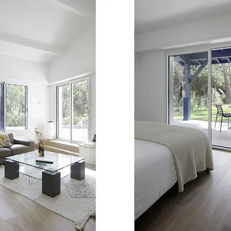 De Luxe Avec Piscine Chauffee, Jacuzzi, Sauna Au Coeur De La Foret Des Landes Villa *