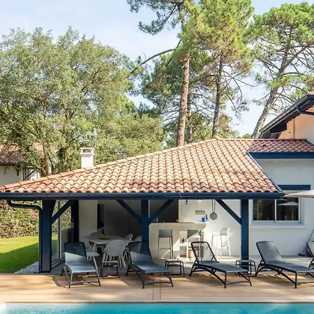Villa De Luxe Avec Piscine Chauffee, Jacuzzi, Sauna Au Coeur De La Foret Des Landes Soorts-Hossegor